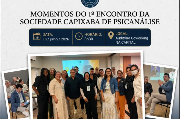 O primeiro encontro da Sociedade Capixaba de Psicanálise